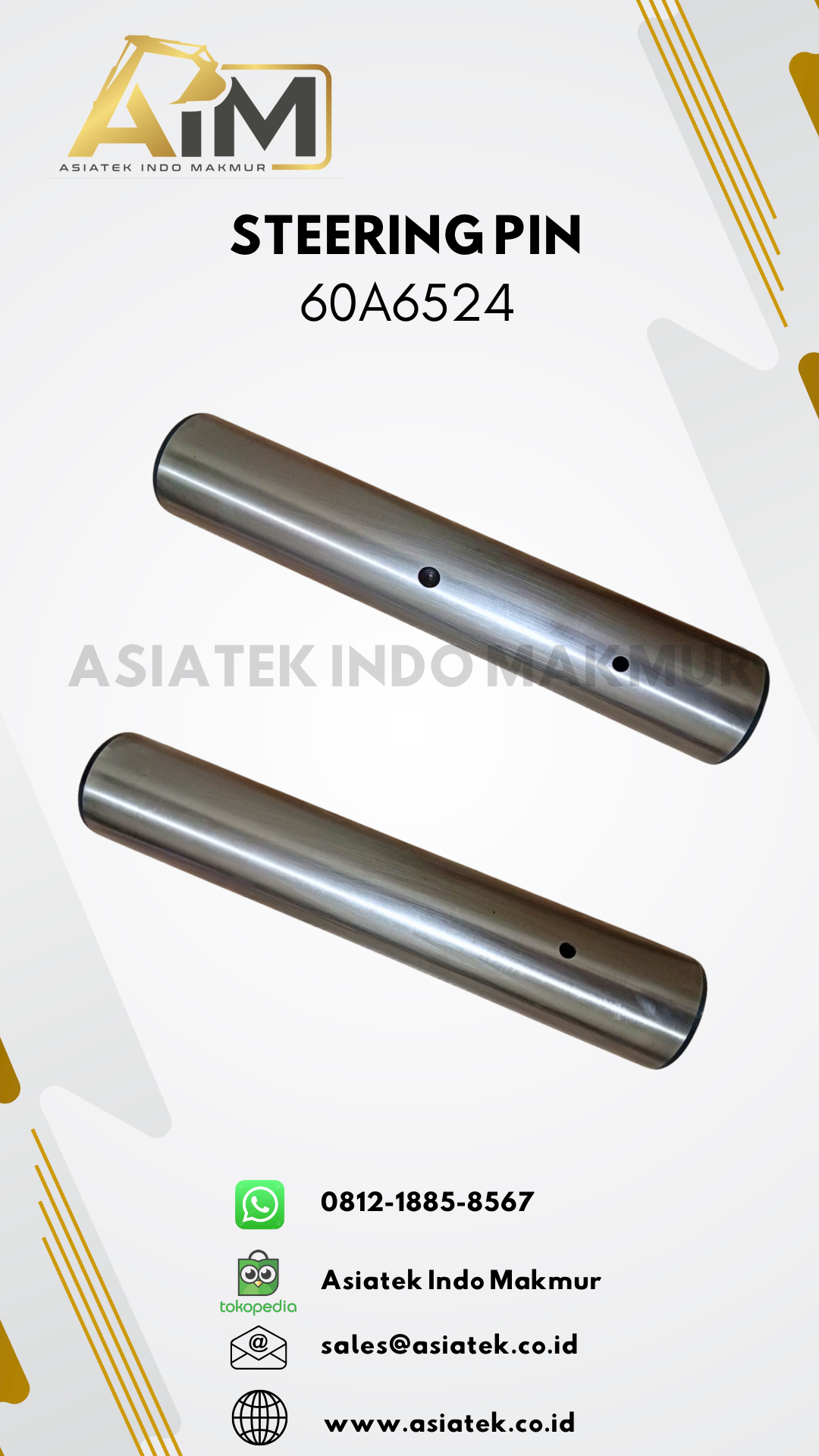 STEERING PIN (60A6524)